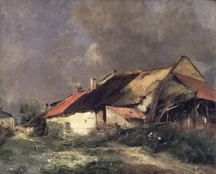 Antoine Vollon After the Storm oil painting image